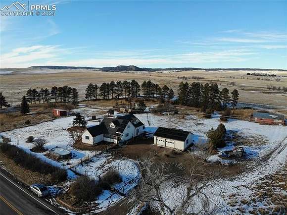 4.8 Acres of Residential Land with Home for Sale in Peyton, Colorado