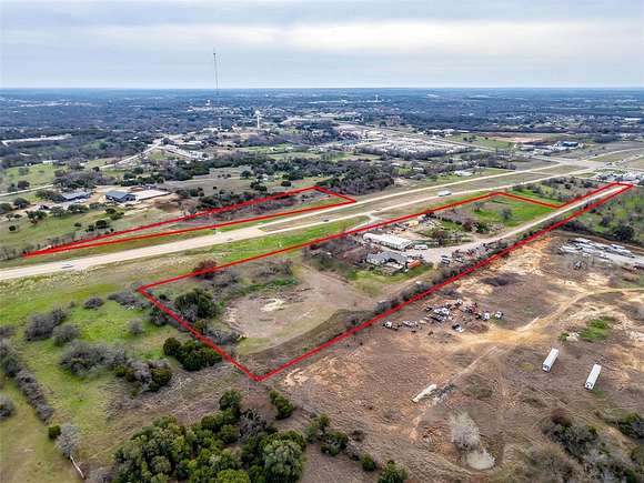 12 Acres of Improved Commercial Land for Sale in Weatherford, Texas