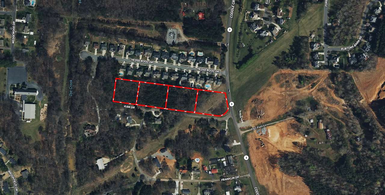 4.4 Acres of Recreational Land for Sale in Mooresville, North Carolina