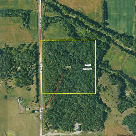 29 Acres of Recreational Land for Sale in Bloomfield, Iowa
