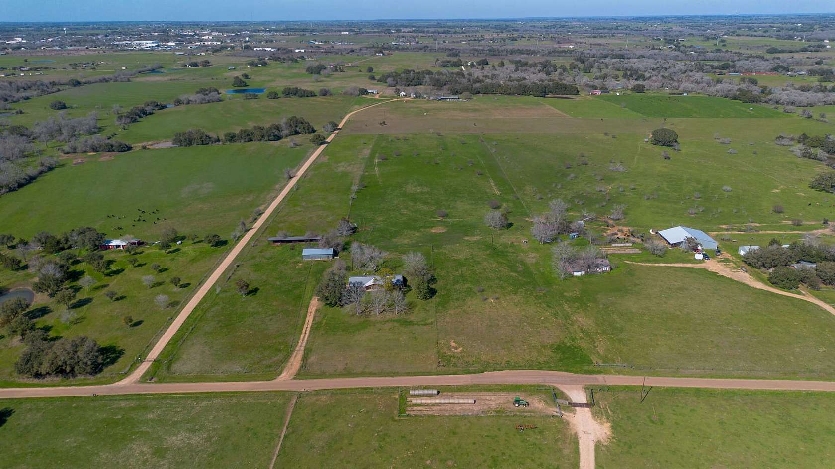 30.2 Acres of Land with Home for Sale in Schulenburg, Texas