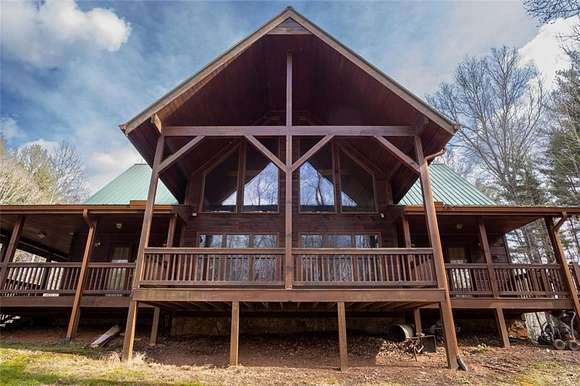 27.3 Acres of Land with Home for Sale in Ellijay, Georgia