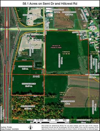 58.1 Acres of Land for Sale in Francis Creek, Wisconsin