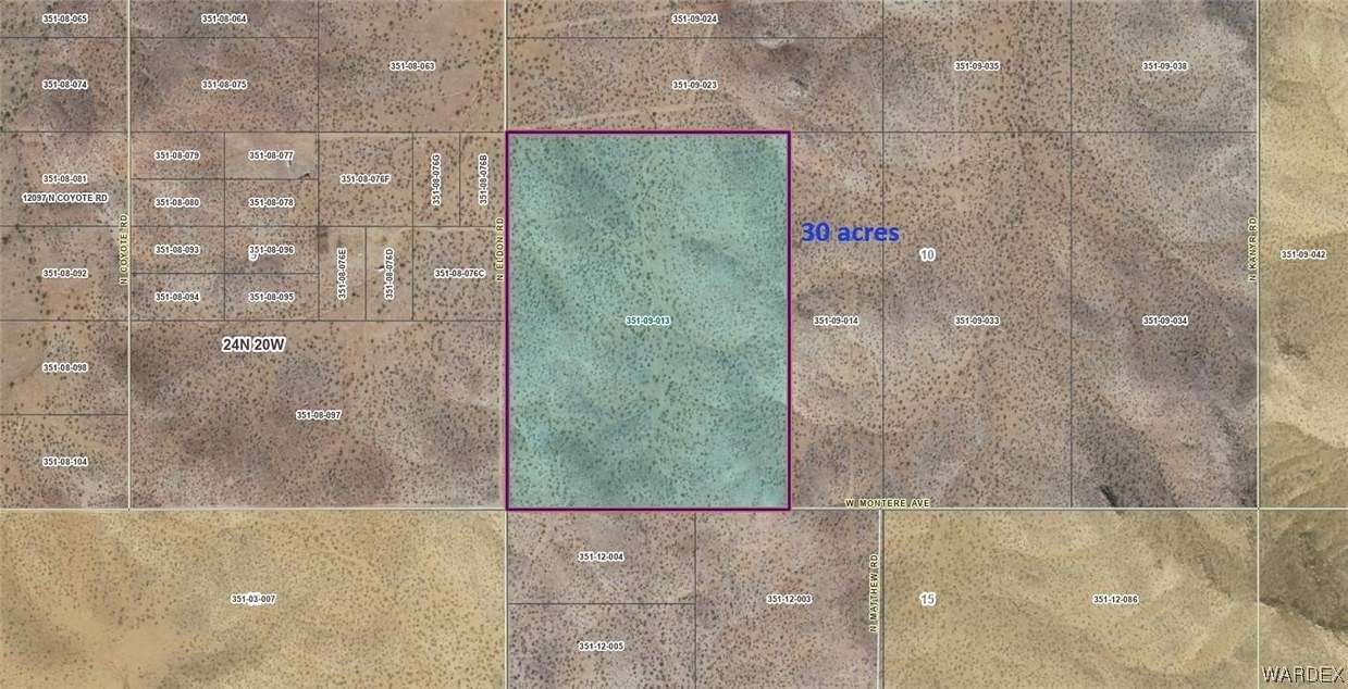 30 Acres of Recreational Land & Farm for Sale in Dolan Springs, Arizona