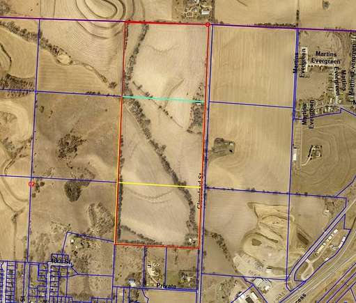 101 Acres of Improved Agricultural Land for Sale in Sioux City, Iowa