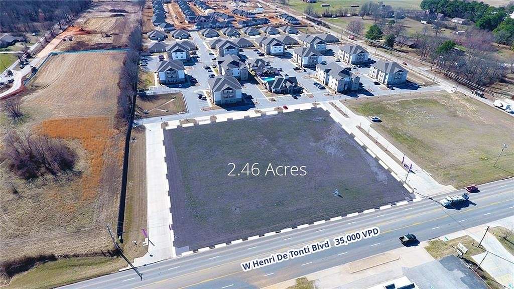 2.46 Acres of Mixed-Use Land for Sale in Tontitown, Arkansas