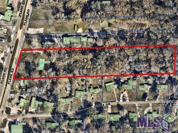 4.97 Acres of Commercial Land for Sale in Baton Rouge, Louisiana