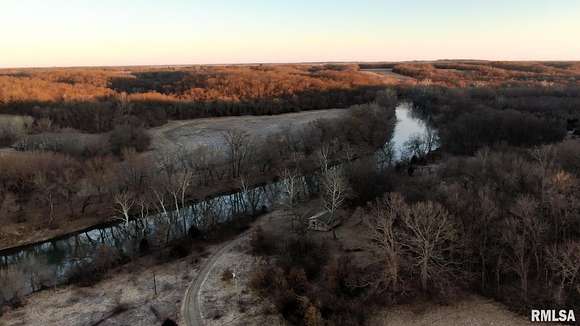 50 Acres of Recreational Land with Home for Sale in Ellisville, Illinois