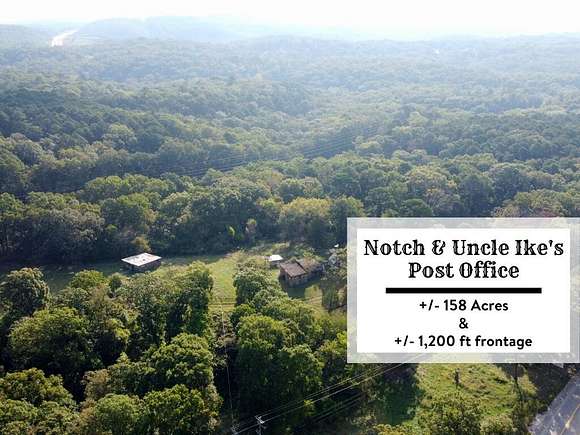158 Acres of Land for Sale in Branson West, Missouri