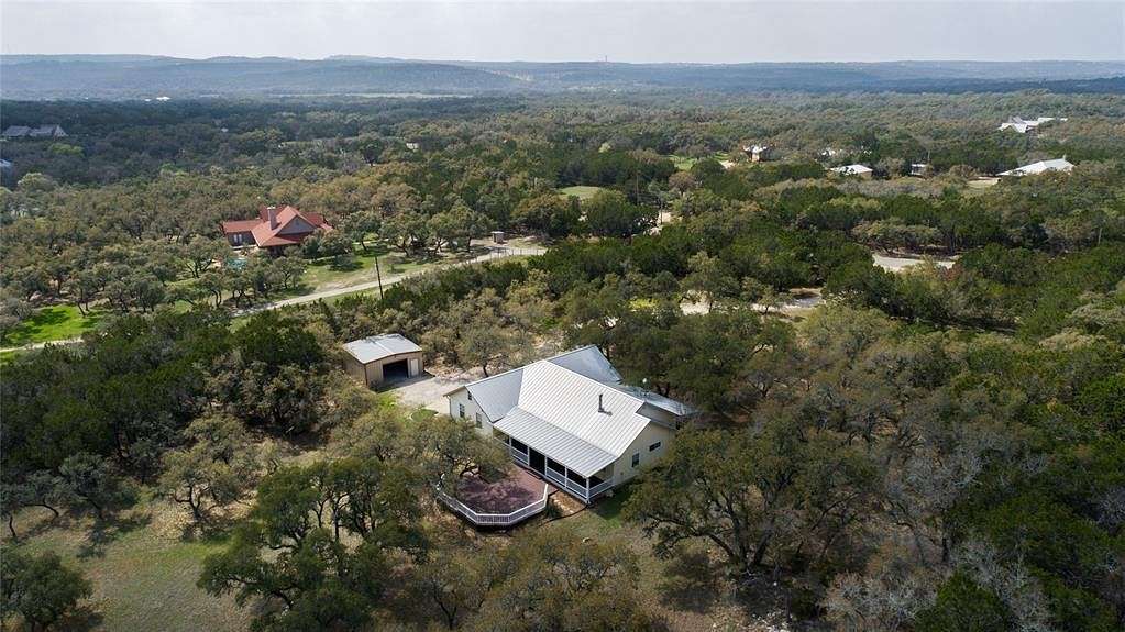 5 Acres of Residential Land with Home for Sale in Wimberley, Texas