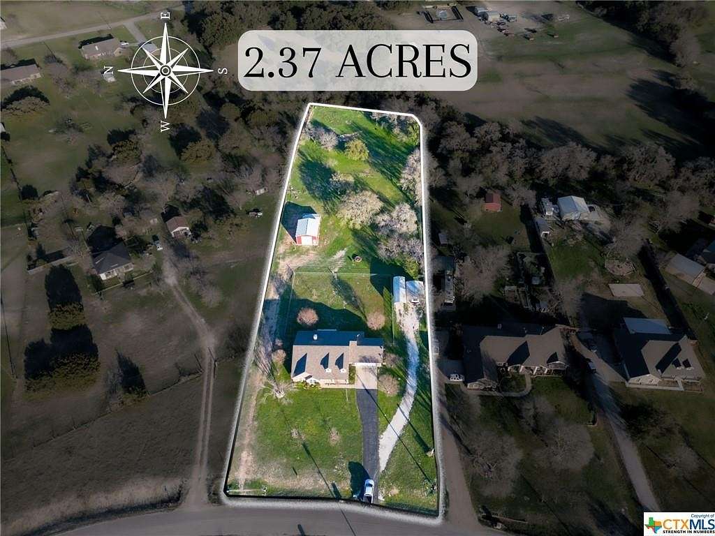 2.4 Acres of Residential Land with Home for Sale in Kempner, Texas