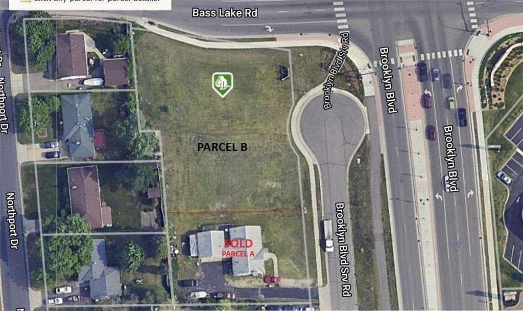 0.62 Acres of Commercial Land for Sale in Brooklyn Center, Minnesota