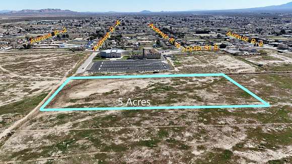 5.014 Acres of Land for Sale in Littlerock, California