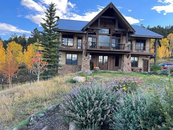 35 Acres of Recreational Land with Home for Sale in Gunnison, Colorado