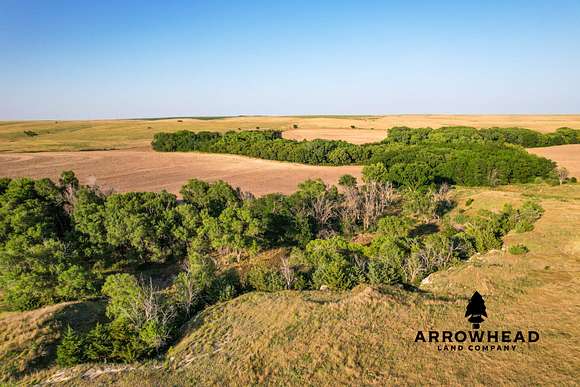 160 Acres of Recreational Land & Farm for Sale in Hill City, Kansas