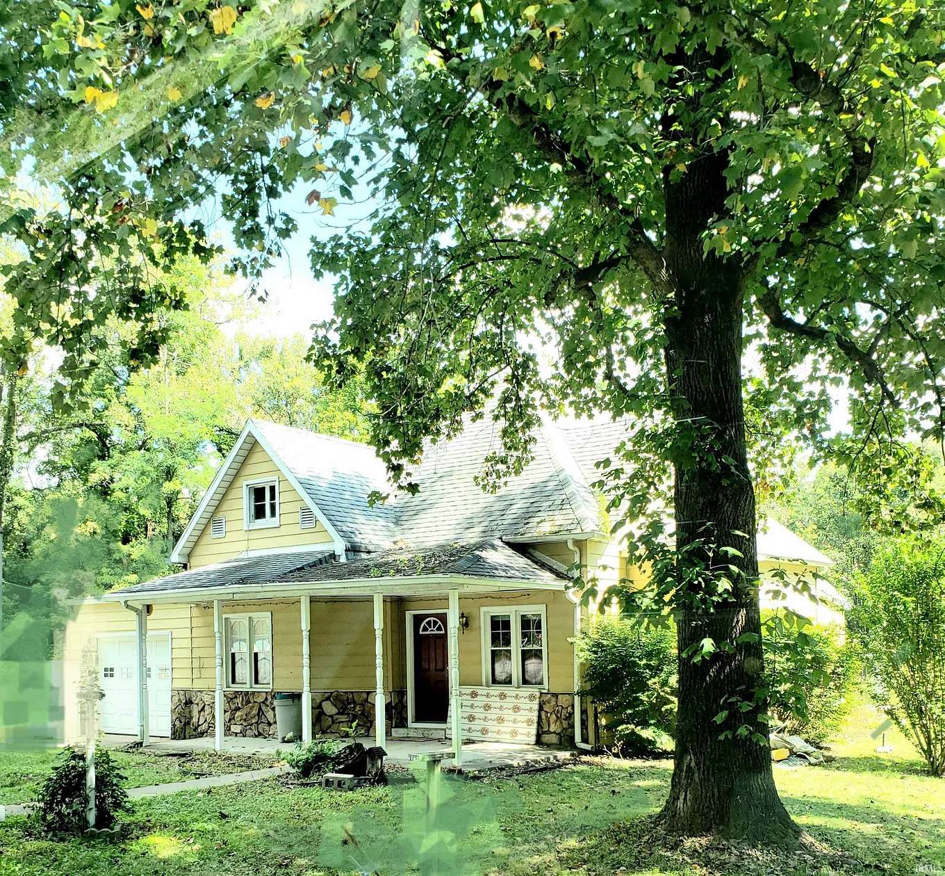 3.5 Acres of Residential Land with Home for Sale in Jasonville, Indiana