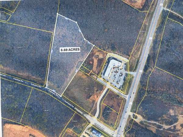 8.69 Acres of Commercial Land for Sale in Sherwood, Arkansas