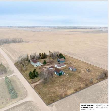 3.1 Acres of Residential Land with Home for Sale in Rogers, Nebraska