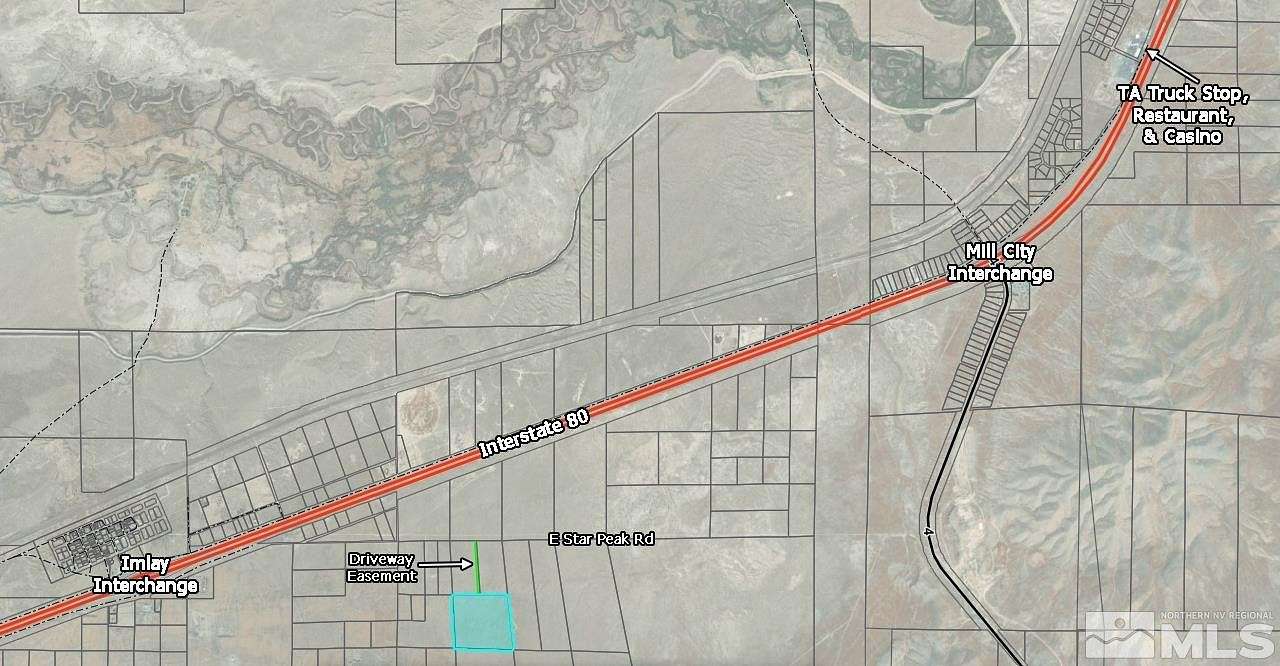 40.06 Acres of Recreational Land for Sale in Imlay, Nevada