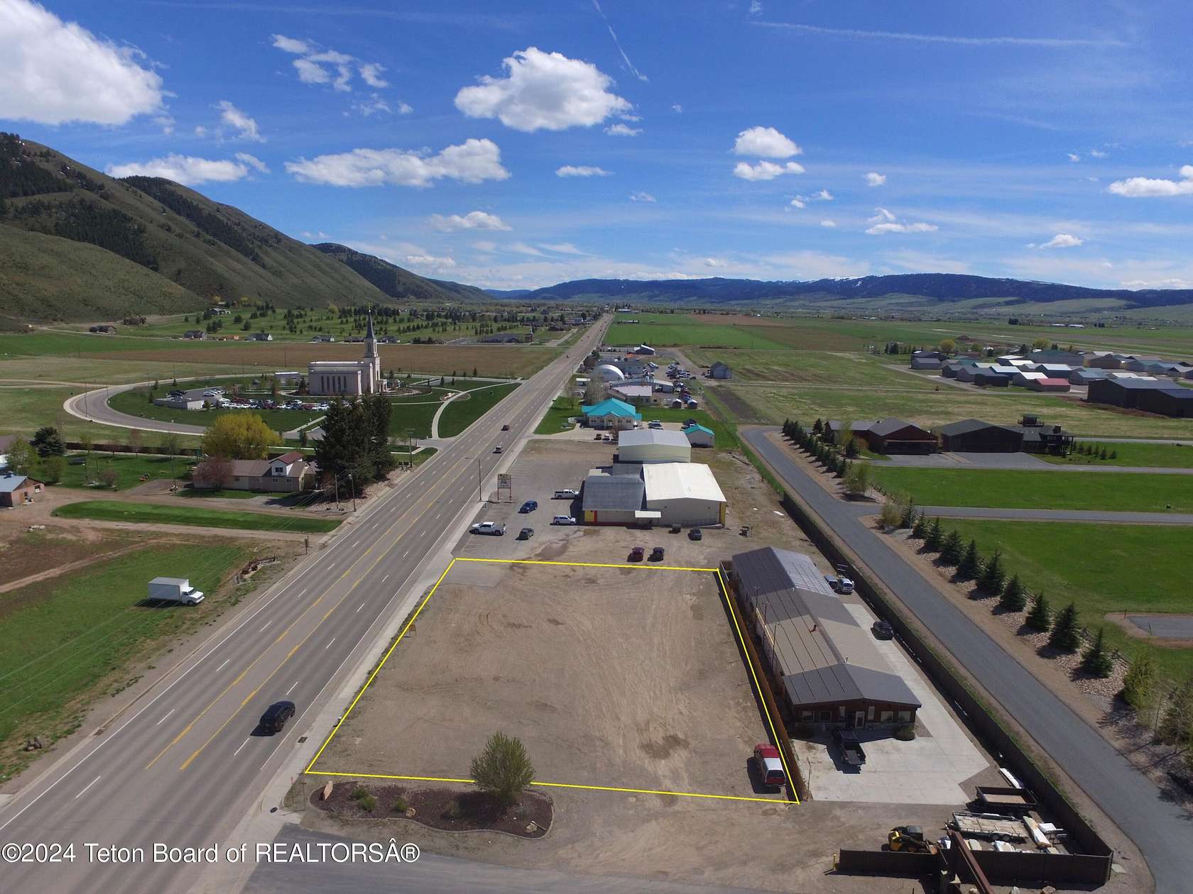 0.72 Acres of Commercial Land for Sale in Afton, Wyoming