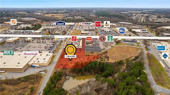 2.1 Acres of Land for Sale in Anderson, South Carolina