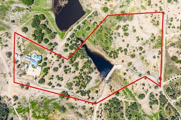 25.82 Acres of Recreational Land with Home for Sale in Kerrville, Texas