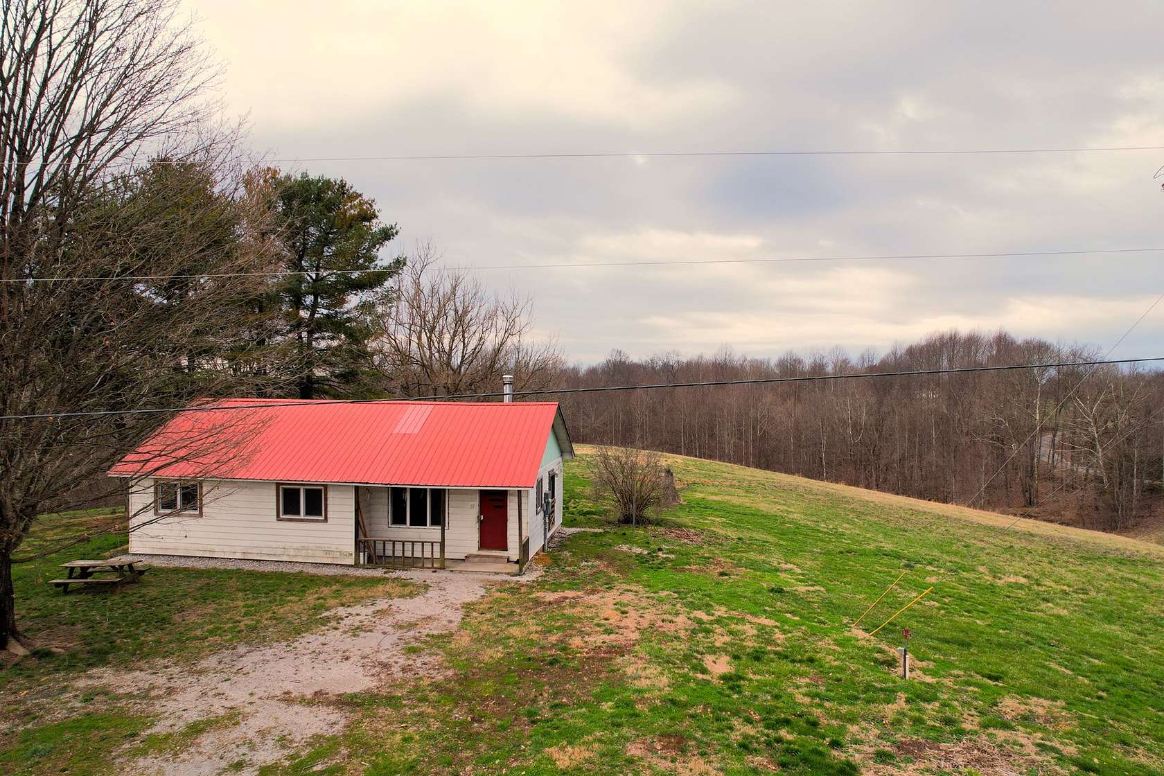 8.9 Acres of Land with Home for Sale in Liberty, Kentucky