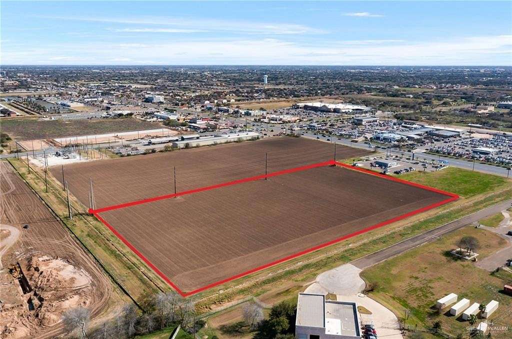 12.6 Acres of Commercial Land for Sale in Edinburg, Texas