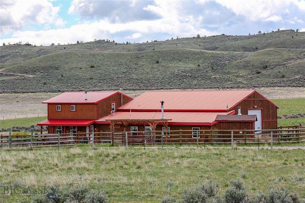 88.02 Acres of Agricultural Land with Home for Sale in Wilsall, Montana