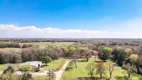 59.37 Acres of Agricultural Land with Home for Sale in Kirvin, Texas