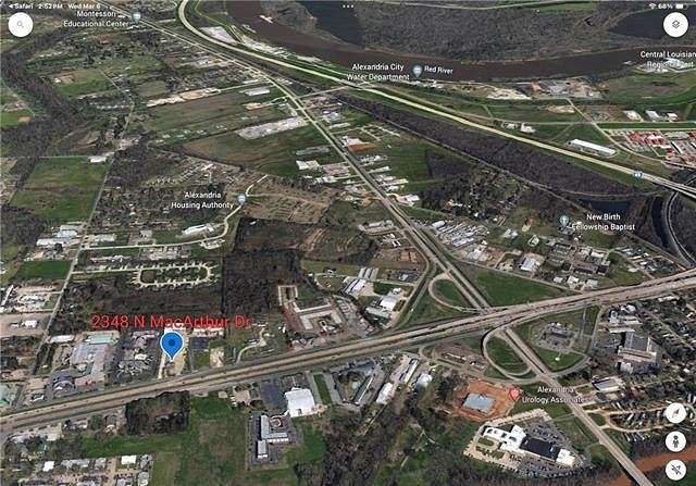 0.94 Acres of Commercial Land for Sale in Alexandria, Louisiana