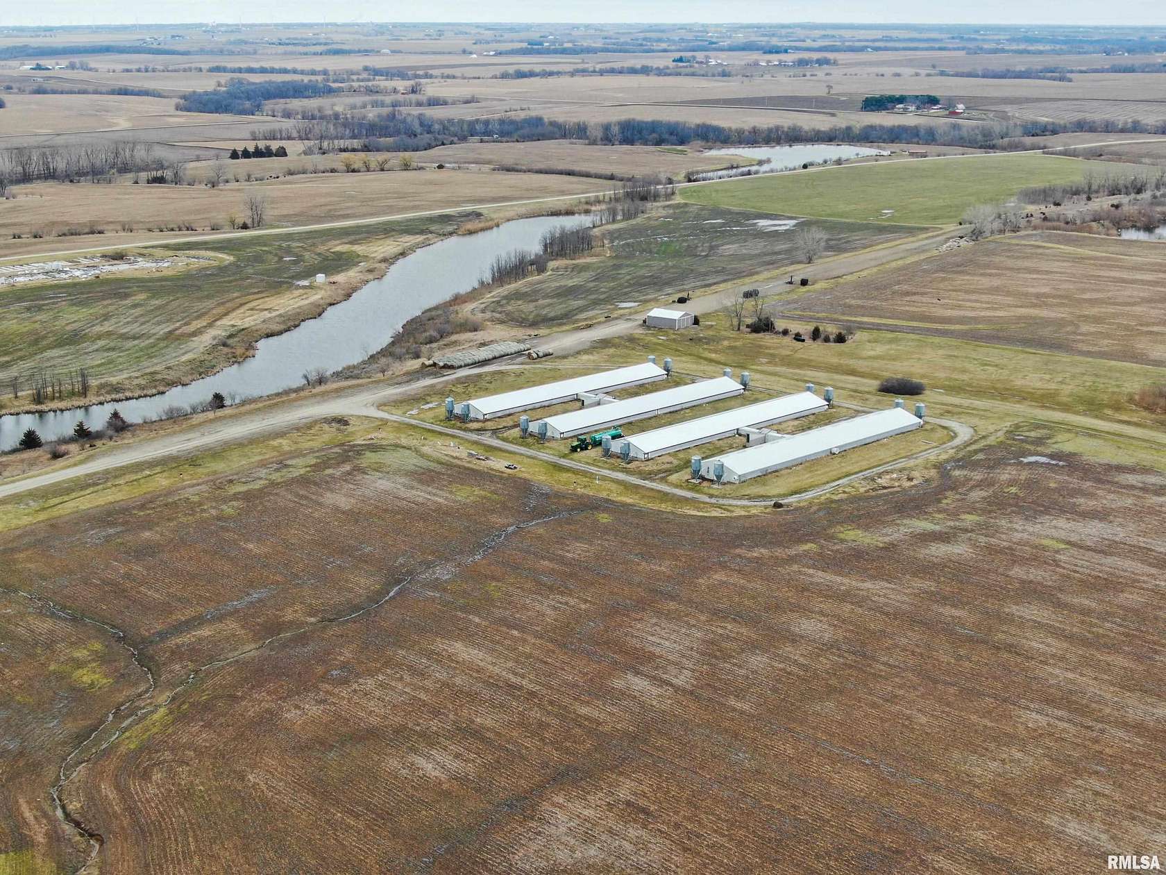 96.3 Acres of Recreational Land & Farm for Sale in Victoria, Illinois
