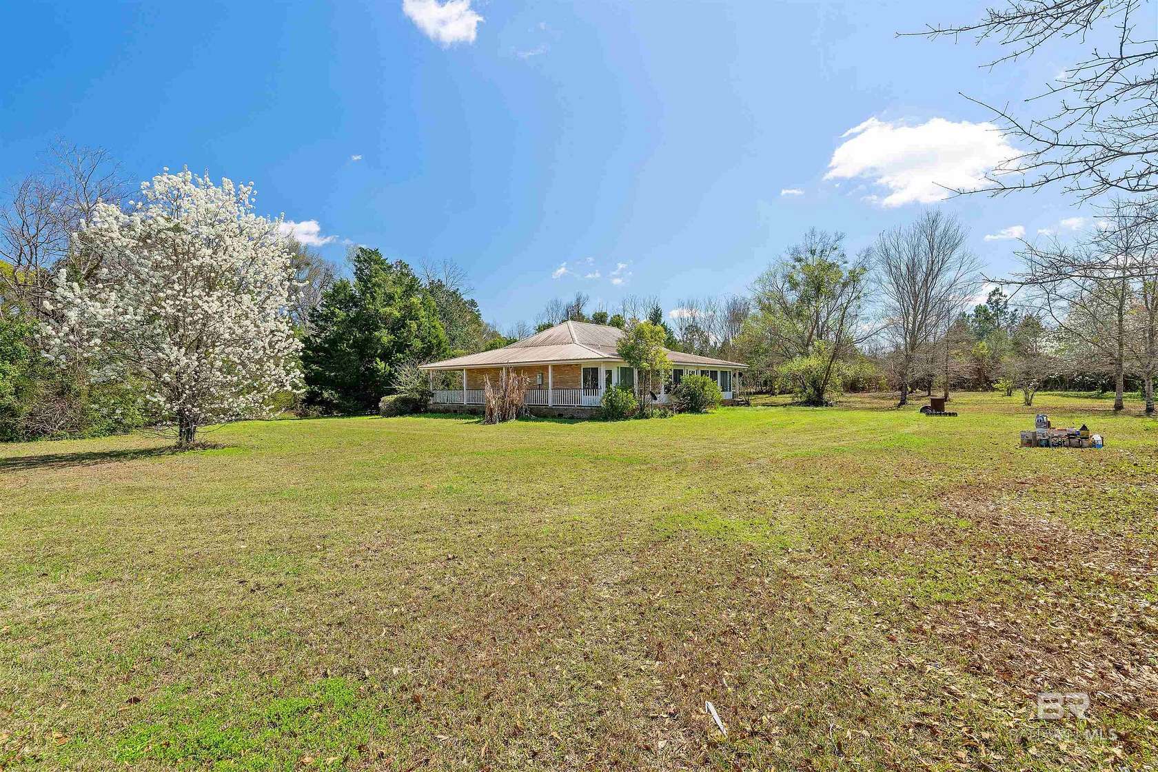 4.5 Acres of Residential Land with Home for Sale in Silverhill, Alabama