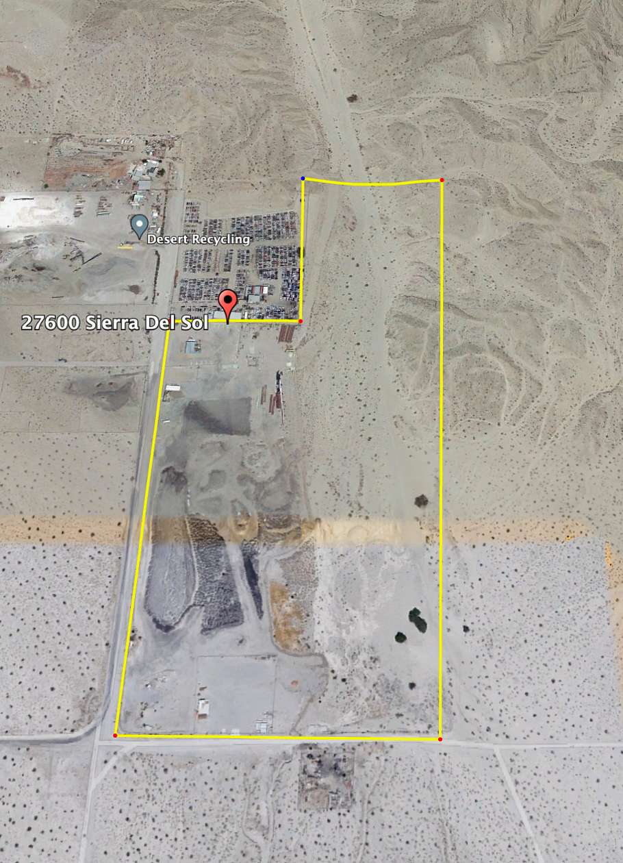 66 Acres of Land for Sale in Thousand Palms, California