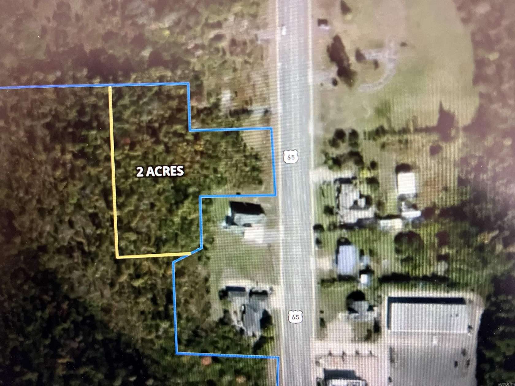 2 Acres of Commercial Land for Sale in Clinton, Arkansas