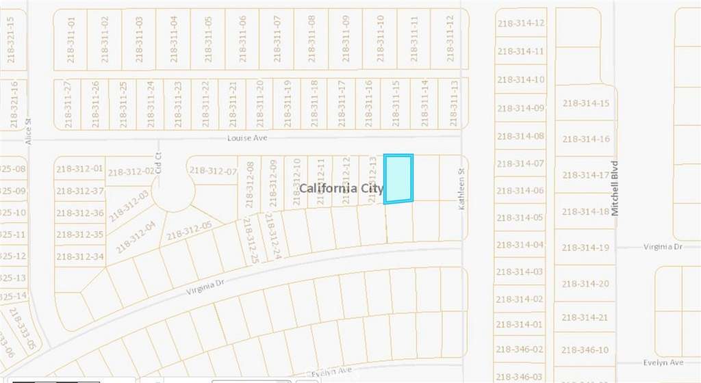 0.15 Acres of Residential Land for Sale in California City, California