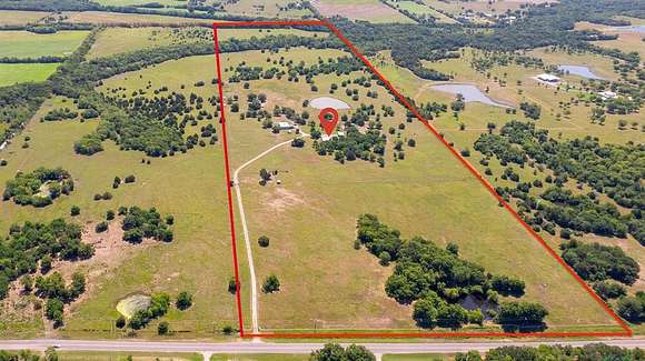 78.6 Acres of Land with Home for Sale in Lone Oak, Texas