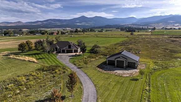 10 Acres of Land with Home for Sale in Corvallis, Montana