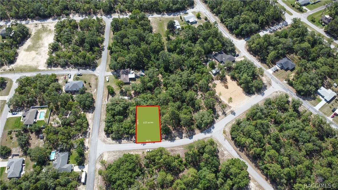 0.23 Acres of Residential Land for Sale in Citrus Springs, Florida