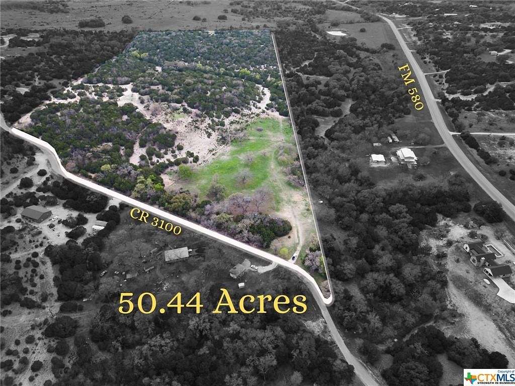 50.4 Acres of Agricultural Land for Sale in Kempner, Texas