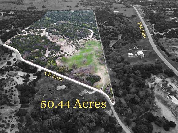 50.4 Acres of Agricultural Land for Sale in Lampasas, Texas