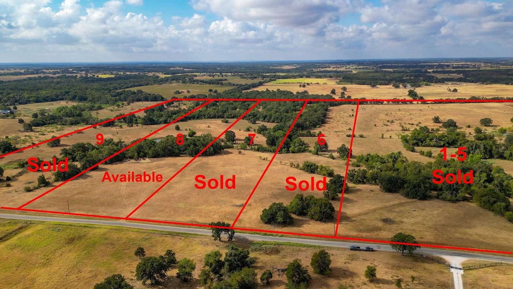 12.199 Acres of Land for Sale in Thorndale, Texas