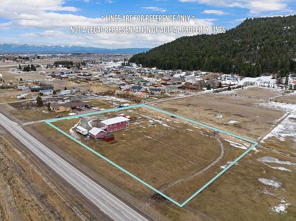 2.8 Acres of Residential Land with Home for Sale in Kalispell, Montana