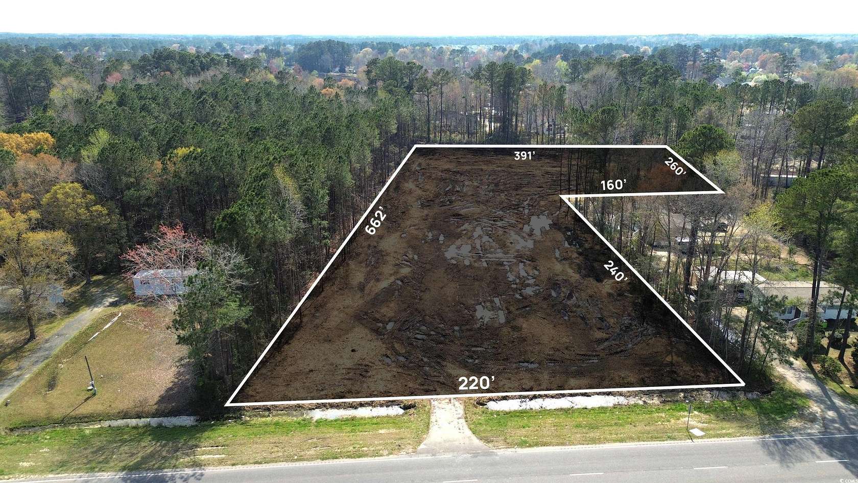 4 Acres of Commercial Land for Sale in Myrtle Beach, South Carolina