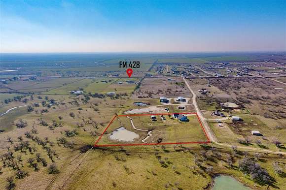 5.3 Acres of Land with Home for Sale in Celina, Texas