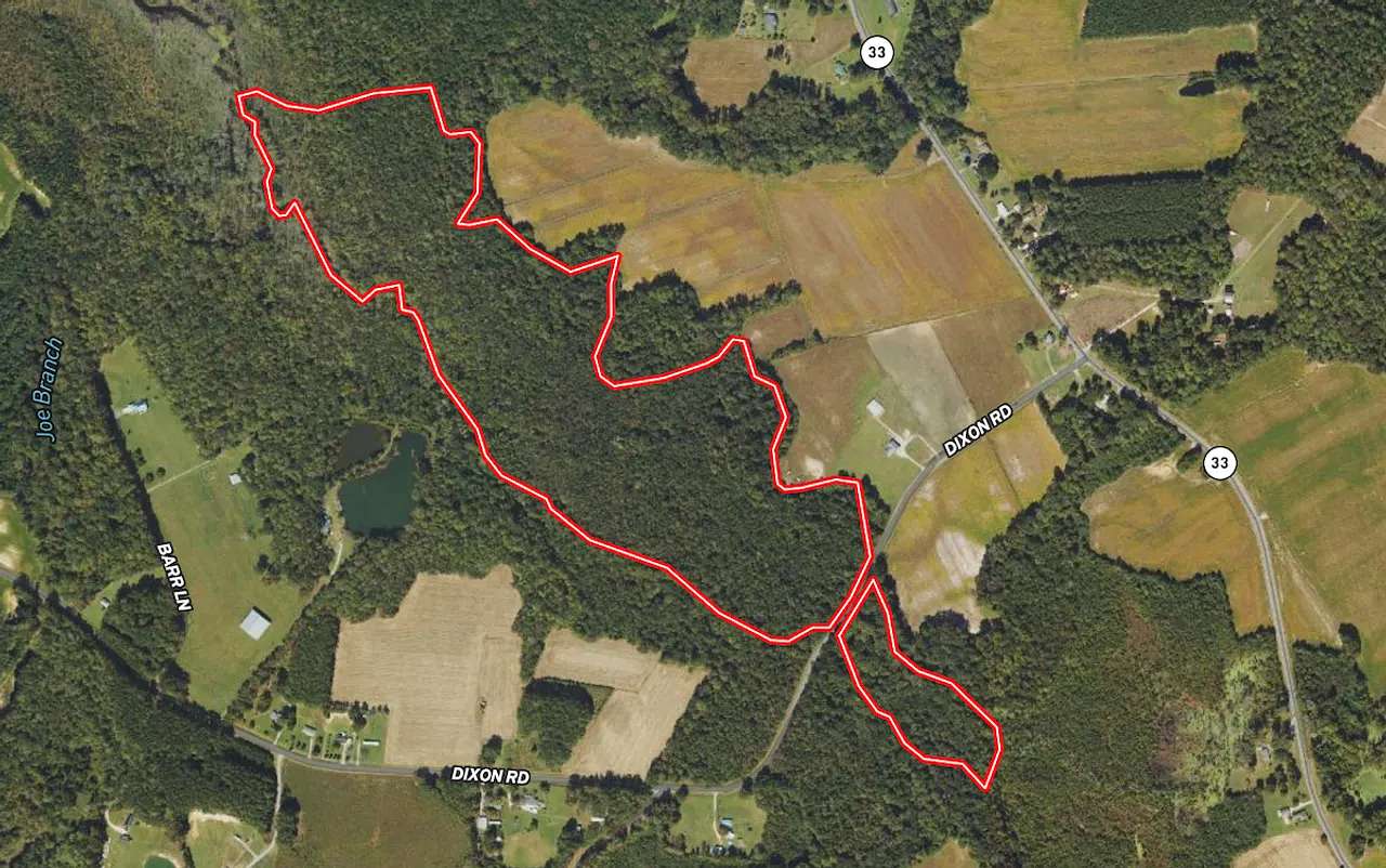 67.6 Acres of Recreational Land for Sale in Chocowinity, North Carolina