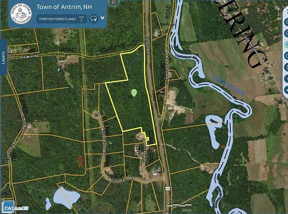24.9 Acres of Mixed-Use Land for Sale in Antrim, New Hampshire