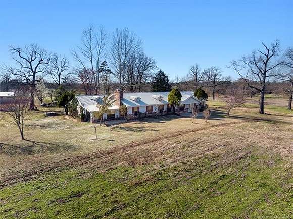 78 Acres of Land with Home for Sale in Valliant, Oklahoma