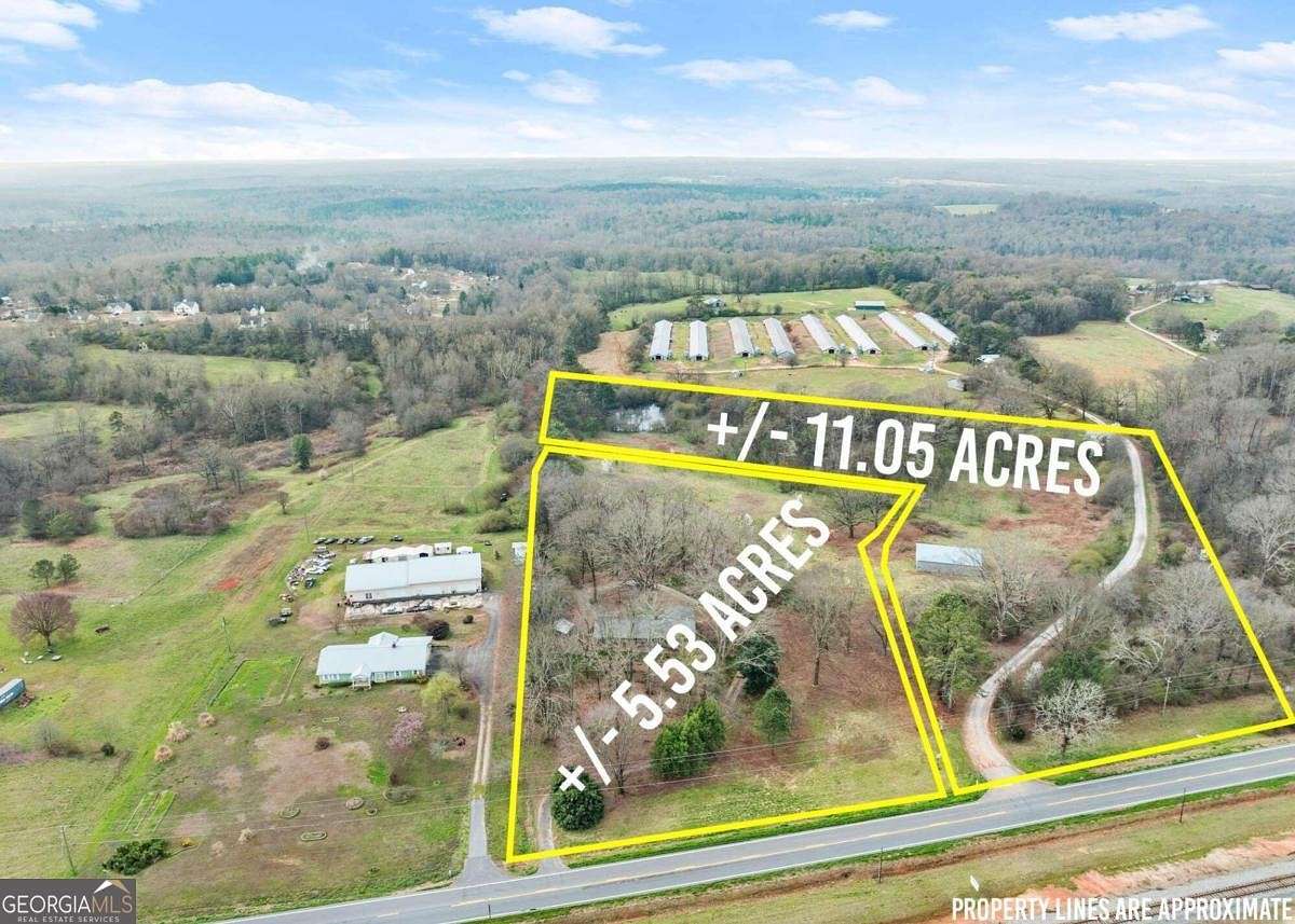 16.6 Acres of Mixed-Use Land for Sale in Maysville, Georgia