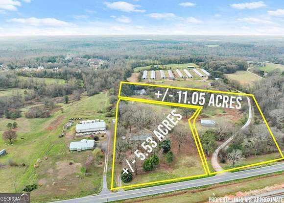 16.55 Acres of Mixed-Use Land for Sale in Maysville, Georgia